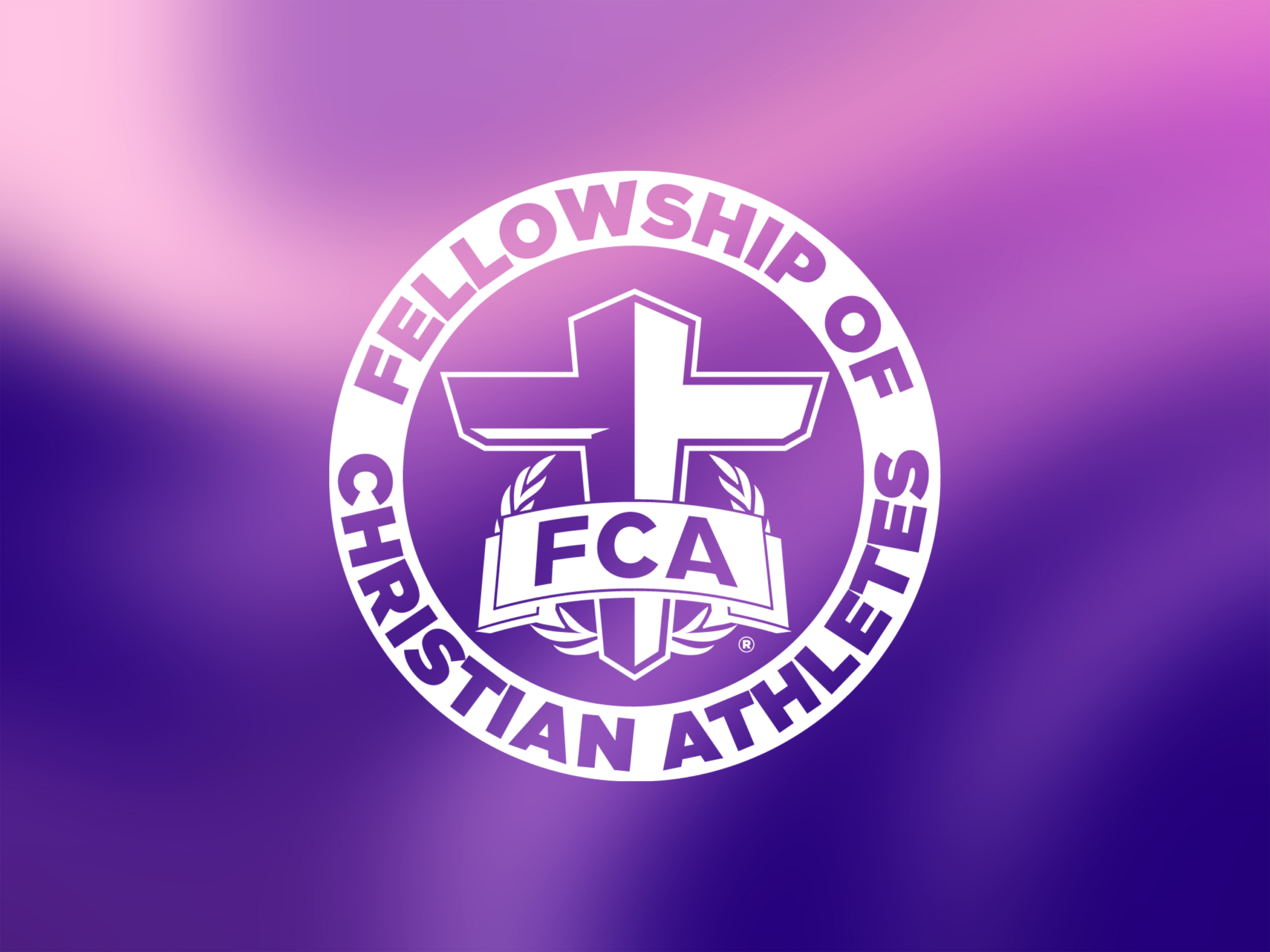 FCA logo on a gradient purple background